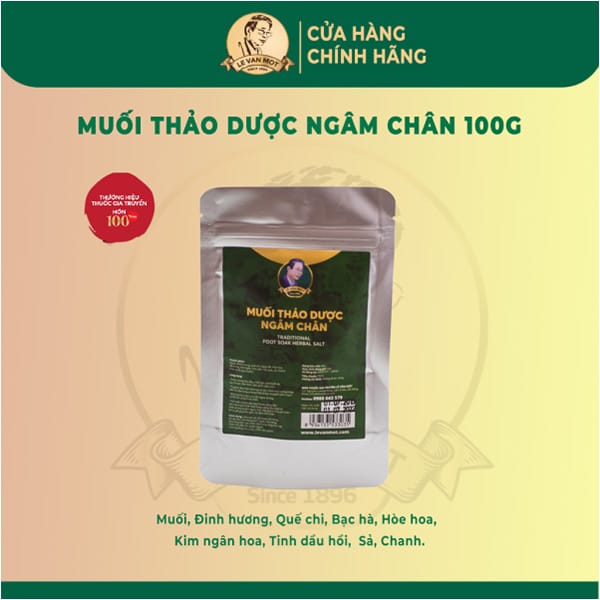 Alternative view of Muối thảo dược ngâm chân