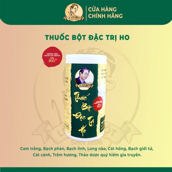 Alternative view of Thuốc bột đặc trị ho