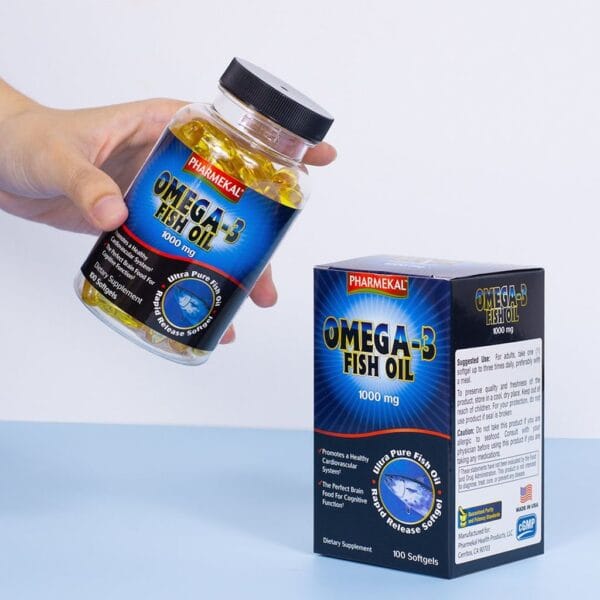 Alternative view of OMEGA 3 FISH OIL 1000MG - TĂNG CƯỜNG TIM MẠCH, TRÍ NÃO